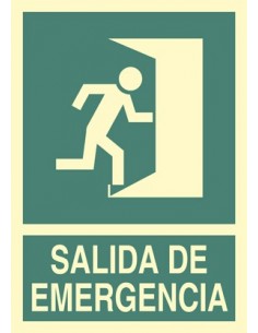 SEÑAL SALIDA DE EMERGENCIA DERECHA (con texto)