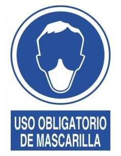SEÑAL USO OBLIGATORIO DE MASCARILLA o07