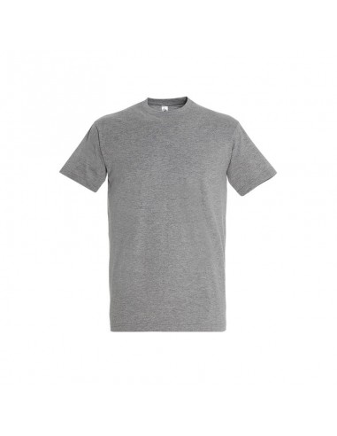 Camiseta de algodón Imperial gris M/C