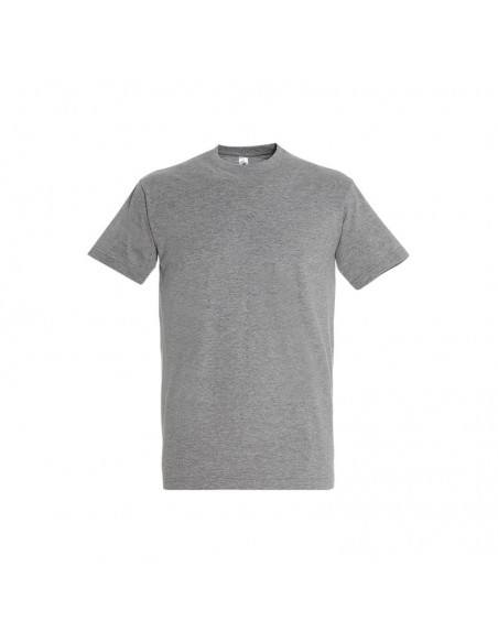 Camiseta de algodón Imperial gris M/C